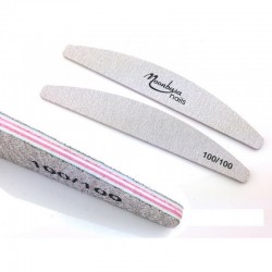 Pile unghii Moonbasa abraziune 100/100 Pile unghii false Moonbasa